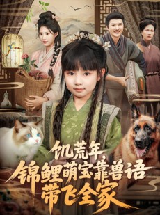 短剧《饥荒年，锦鲤萌宝靠兽语带飞全家》75集短剧免费在线解锁全集
