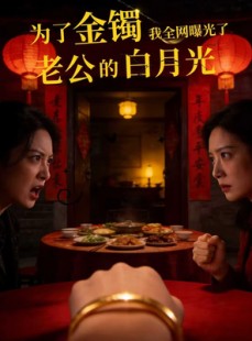 短剧《为了金镯，我全网曝光了老公的白月光》40集短剧免费在线观看全集