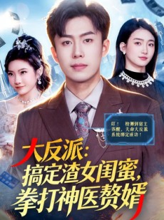 短剧《大反派：搞定渣女闺蜜，拳打神医赘婿》120集短剧高清无广告在线看