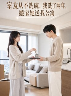 短剧《室友从不洗碗，我洗了两年，搬家她送我公寓》47集短剧在线解锁全集观看