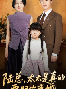 短剧《陆总太太是真的要跟你离婚》52集短剧完整版网盘免费下载看