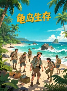 短剧《龟岛生存》80集短剧蓝光画质独家免费观看
