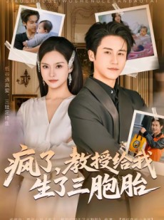 短剧《疯了，教授给我生了三胞胎》79集短剧高清全集免费点播