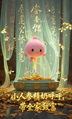 小人参精奶呼呼带全家暴富（58集）短剧终极大放送合集