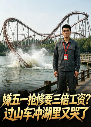 嫌五一抢修要三倍工资？过山车冲湖里又哭了（33集）短剧合集导演剪辑版