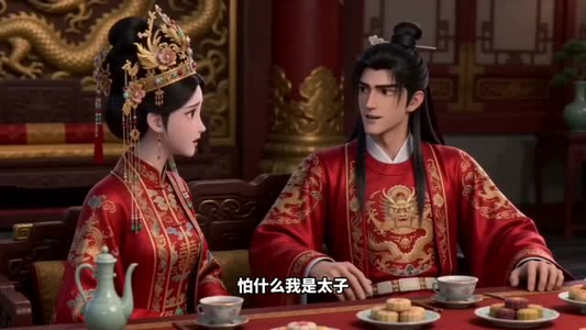 傻太子的穿越密语（19集）短剧全集热力排行榜之一