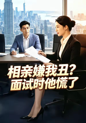 相亲嫌我丑？面试时他慌了（40集）短剧热播全集免费追