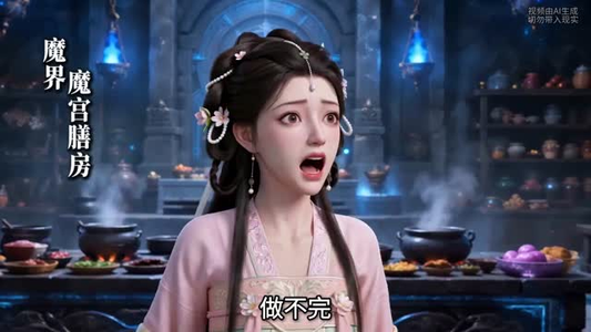 魔宫有个俏厨娘（58集）短剧精选全集无广告