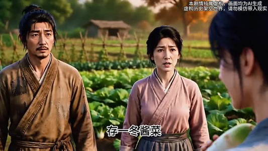 穿越农女：荒田深耕富满乡（51集）短剧合集通宵追更版
