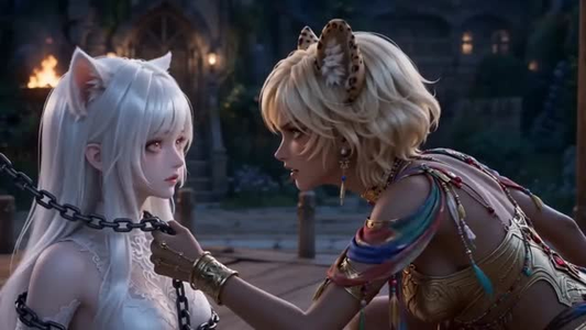 穿越兽娘世界：别看我只是一只猫（99集）短剧合集彩蛋完整版