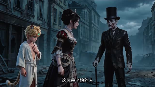 丧尸来临，开局绑定五个兽夫（60集）短剧完整版全集放送