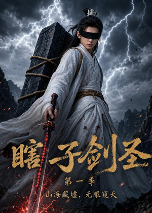 瞎子剑圣第一季，山海藏墟，无眼窥天（148集）短剧热映全集免费刷