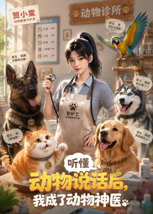听懂动物说话后，我成了动物神医（47集）短剧合集4K修复版