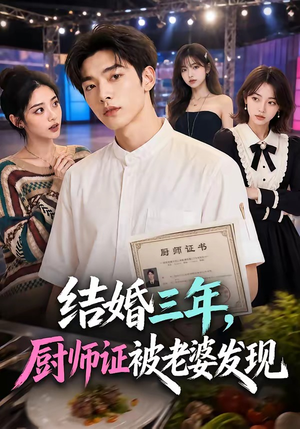 结婚三年，厨师证被老婆发现（86集）短剧全集热力排行榜之一