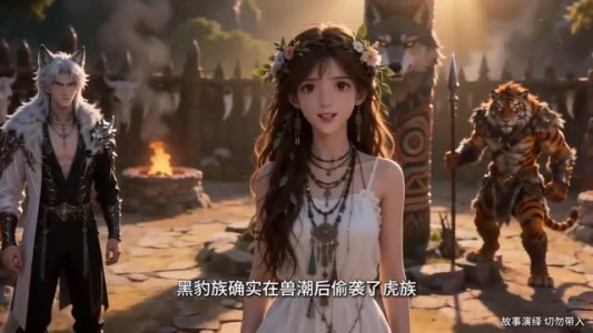 我在兽世当神女（50集）短剧终极大结局合集