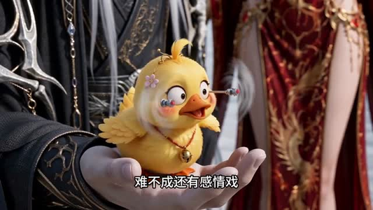 穿成小黄鸭后反派被我驯服了（50集）短剧全集无删完整版