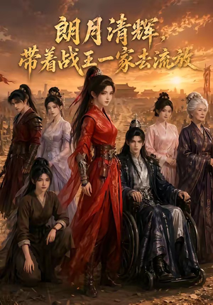 朗月清辉，带着战王一家去流放（78集）短剧经典全集任你选