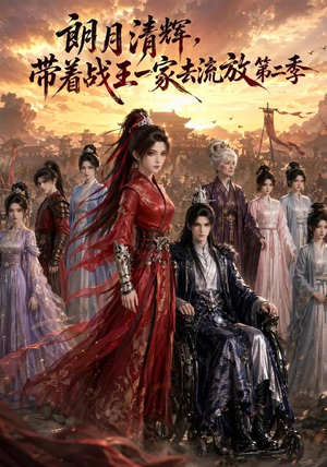 朗月清辉，带着战王一家去流放第二季（54集）短剧完结全集限免刷
