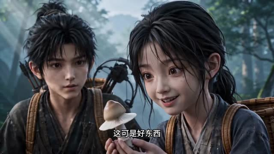 双穿兄妹闯荒年(92集) 双穿兄妹闯荒年(92集)短剧合集4K修复版
